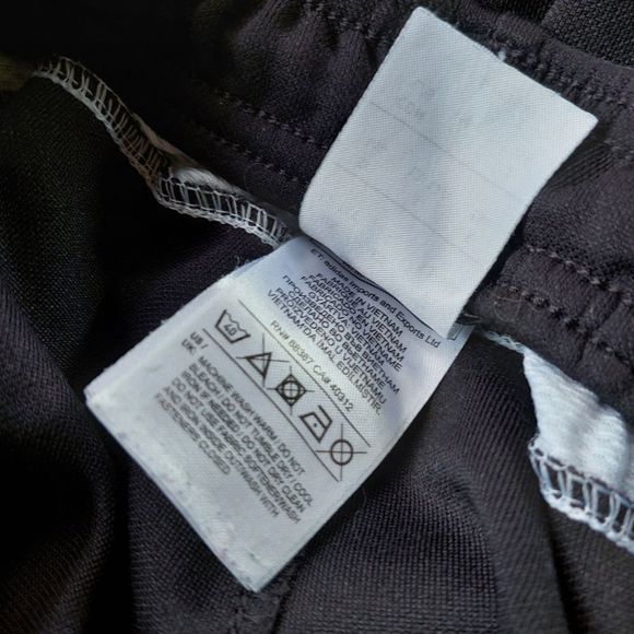 Adidas Kids Black Classic Joggers 13-14 USED - Picture 8 of 9